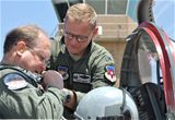 Feightner's T-38 flight