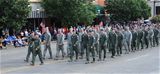 Students marching