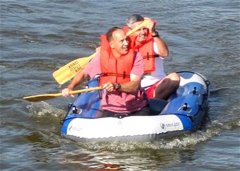 Rafters in Adventure Race